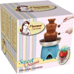 Bestron DUE4007 Chocoladefontijn Blauw -Bestron 8712184013111 4