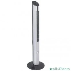 BESTRON DFT430 DESIGN TOWER VENTILATOR 107 CM ZILVER 50 WATT