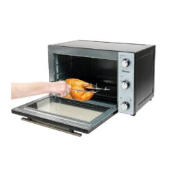 Bestron AOV55 Grill-Bakoven Met Hetelucht + Draaispit 2000W RVS/Zwart -Bestron 8712184053810 3