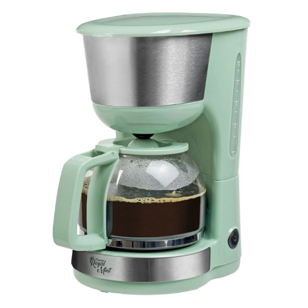 Bestron ACM1000M Royal Mint Koffiezetapparaat 1000W RVS/Mint 3 Bestron ACM1000M Royal Mint Koffiezetapparaat 1000W RVS/Mint