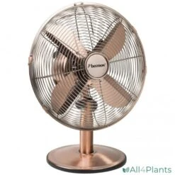 BESTRON DFT35CO RETRO BUREAUVENTILATOR 35 CM KOPER 35 WATT