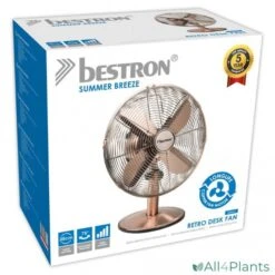 BESTRON DFT35CO RETRO BUREAUVENTILATOR 35 CM KOPER 35 WATT 7 BESTRON DFT35CO RETRO BUREAUVENTILATOR 35 CM KOPER 35 WATT -Bestron 8712184054893 bestron dft35co retro bureauventilator 35 cm koper 35 watt degelijk 5 jaar garantie