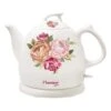 Bestron DTP800RO Roses Keramische Waterkoker 0.8L 1800 Watt Wit/Roze -Bestron 8712184054930 1