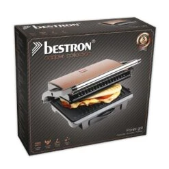 Bestron ASW113CO Paninigrill Koper -Bestron 8712184055340 3