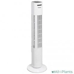 BESTRON AFT770WRC TOWER VENTILATOR 78 CM MET AFSTANDSBEDIENING EN DIGITALE TIMER WIT 35 WATT