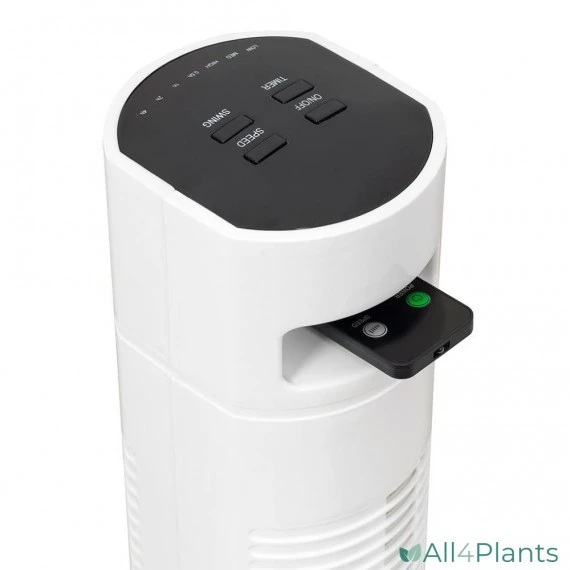 BESTRON AFT770WRC TOWER VENTILATOR 78 CM MET AFSTANDSBEDIENING EN DIGITALE TIMER WIT 35 WATT 6 BESTRON AFT770WRC TOWER VENTILATOR 78 CM MET AFSTANDSBEDIENING EN DIGITALE TIMER WIT 35 WATT - Afbeelding 4