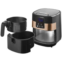 Bestron AAF7003DCO PrepAir Digitale Heteluchtfriteuse 4L 1300W Zwart/Koper -Bestron 8712184056385 3