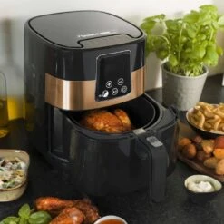 Bestron AAF7003DCO PrepAir Digitale Heteluchtfriteuse 4L 1300W Zwart/Koper -Bestron 8712184056385 6