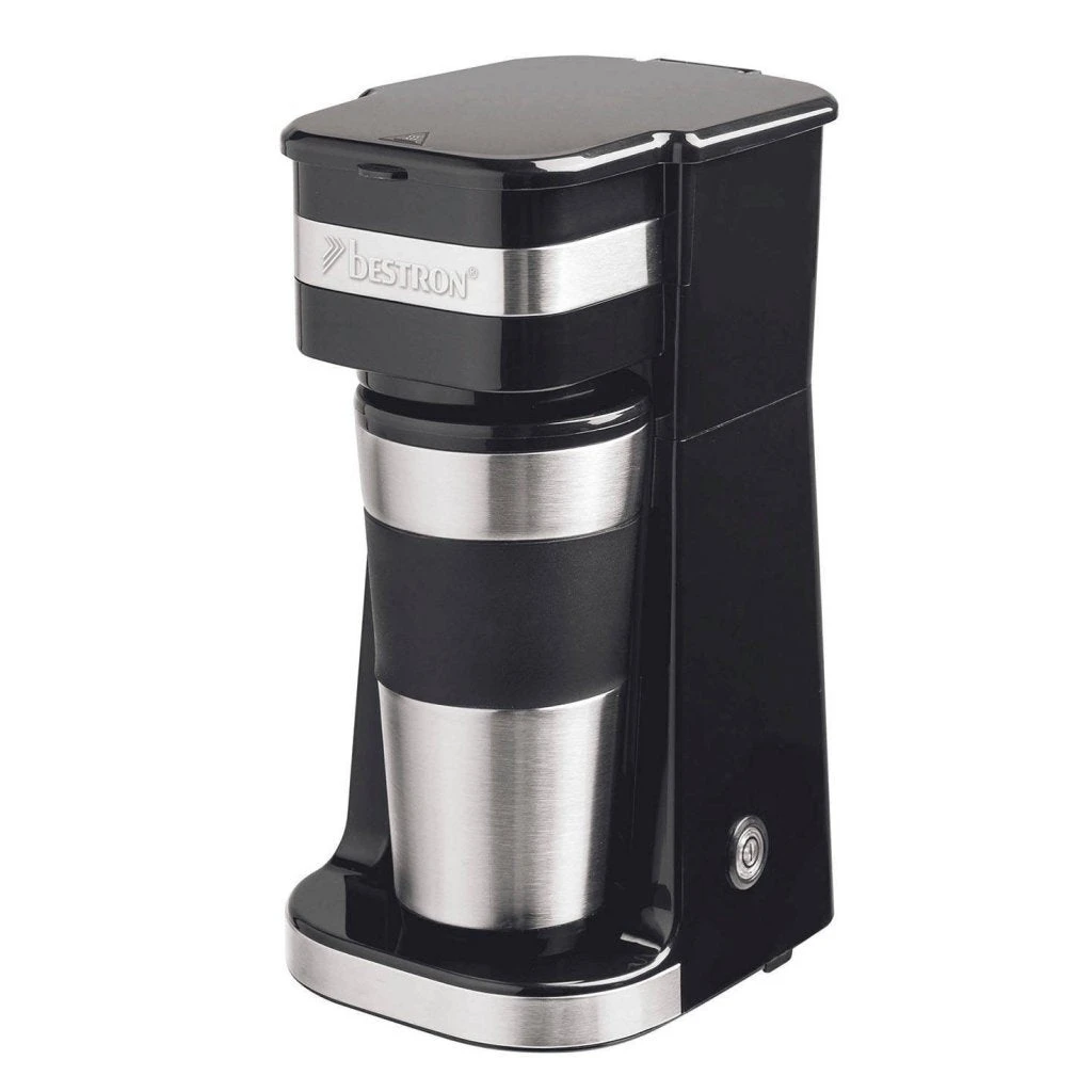 Bestron ACM112Z Koffiezetapparaat Met Thermomok Zwart/RVS 3 Bestron ACM112Z Koffiezetapparaat Met Thermomok Zwart/RVS