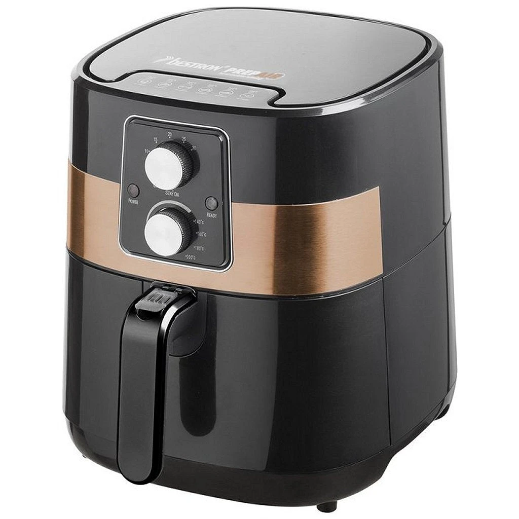 Bestron AAF7003CO Heteluchtfriteuse 4L 1300W Zwart/Koper 3 Bestron AAF7003CO Heteluchtfriteuse 4L 1300W Zwart/Koper