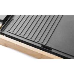 Bestron AG2000BB Teppanyaki Grillplaat Bamboo/Zwart -Bestron 8712184056644 3