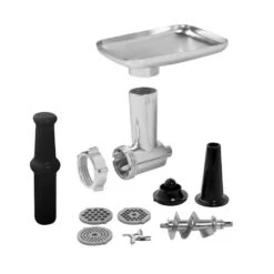 Bestron AMM1300 Elektrische Vleesmolen Zilver/Zwart -Bestron 8712184056866 3