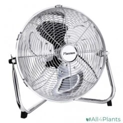 BESTRON DFA30CH RETRO VLOERVENTILATOR 35 CM CHROOM 55 WATT