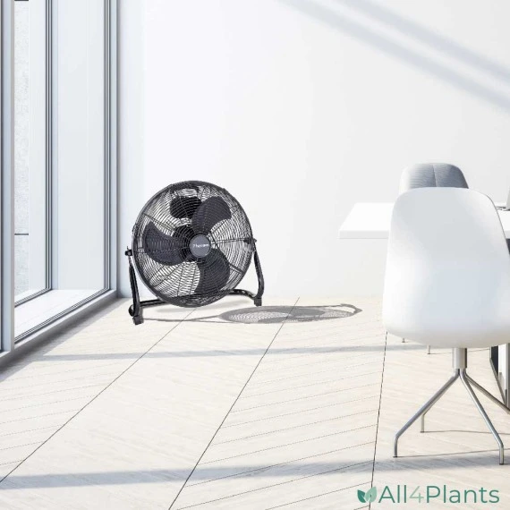 BESTRON DFA40Z VLOERVENTILATOR 45 CM 100 WATT ZWART 4 BESTRON DFA40Z VLOERVENTILATOR 45 CM 100 WATT ZWART - Afbeelding 2