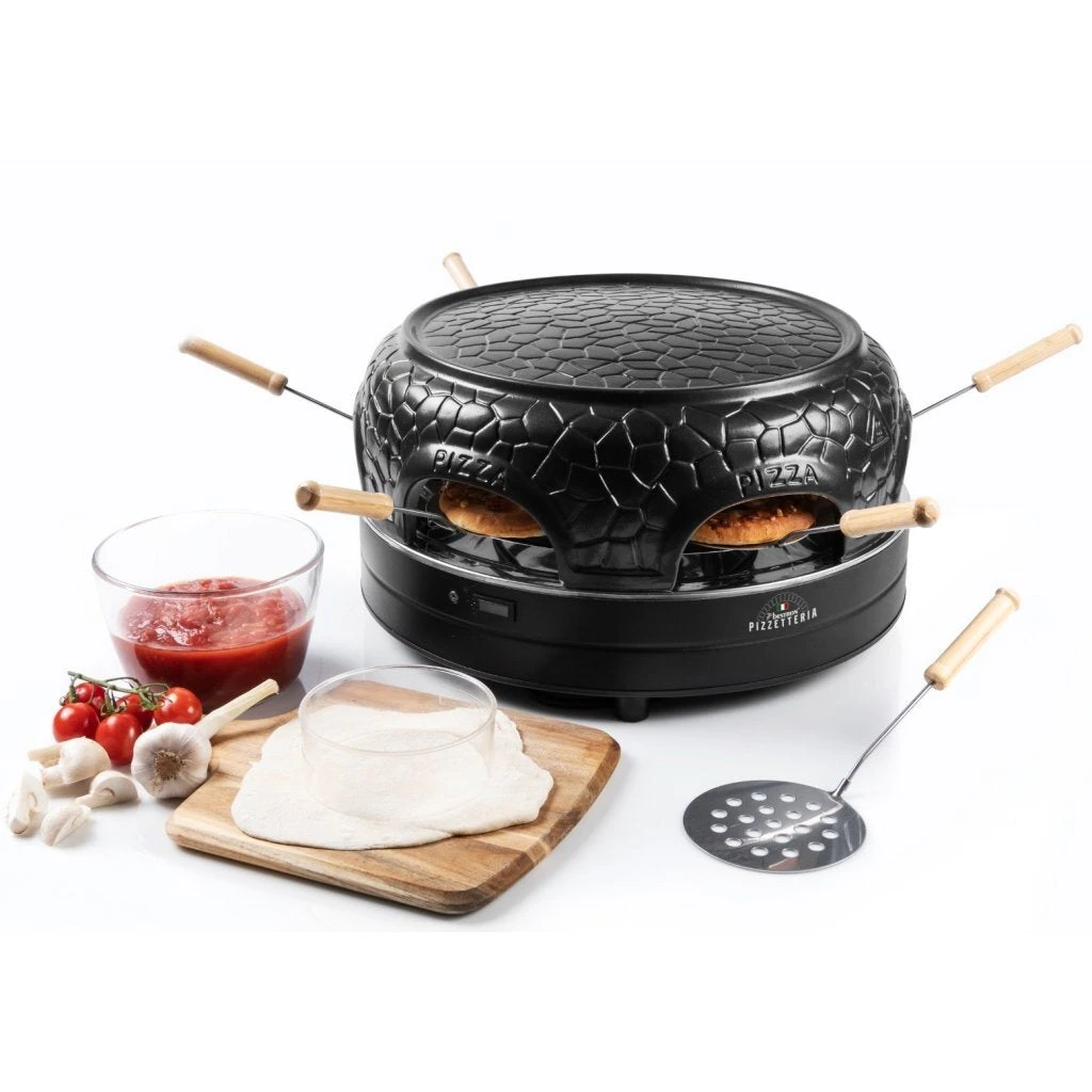 Bestron APD600Z Pizzetteria Voor 6 Personen Zwart 6 Bestron APD600Z Pizzetteria Voor 6 Personen Zwart - Afbeelding 5