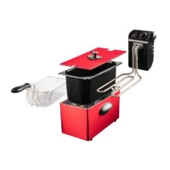 Bestron AF357R Friteuse 3.5L 2000W Rood -Bestron 8712184058754 3