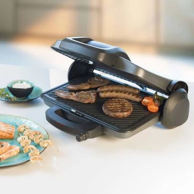 Bestron Contactgrill Viva Italia ACG380 1800 W 31x22 Cm Grijs 12 Bestron Contactgrill Viva Italia ACG380 1800 W 31x22 Cm Grijs - Afbeelding 10