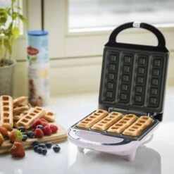Bestron Wafelijzer Voor Wafelsticks ASW400 460 W Roze -Bestron image 10 429305