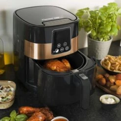 Bestron Heteluchtfriteuse Digitaal AAF7003DCO Zwart En Koperkleurig -Bestron image 10 431668