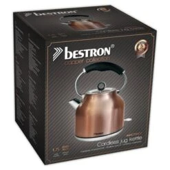 Bestron Waterkoker AWK2200CO Snoerloos 1,7 L 2200 W Koperkleurig -Bestron image 10 440267