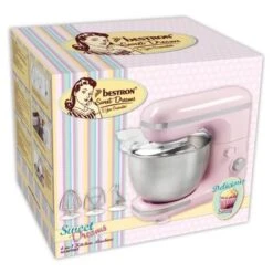 Bestron Keukenmachine AKM900P 1200 W Roze -Bestron image 10 441199