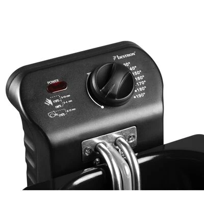 Bestron Friteuse Met Koude Zone AF357A 2000 W 3,5 L Antracietkleurig 12 Bestron Friteuse Met Koude Zone AF357A 2000 W 3,5 L Antracietkleurig - Afbeelding 10