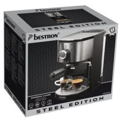 Bestron Espressoapparaat AES800STE 1450 W 1,25 L Roestvrij Staal -Bestron image 11 440275