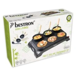 Bestron Wok- En Crêpemakerset Voor 6 Personen AWS600 1000 W Zwart -Bestron image 12 441205