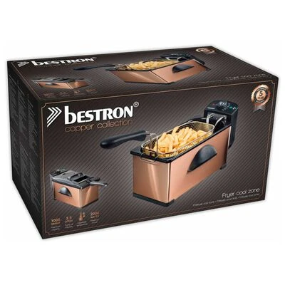 Bestron Friteuse Met Koude Zone AF370CO 2000 W 3,5 L Koperkleurig 15 Bestron Friteuse Met Koude Zone AF370CO 2000 W 3,5 L Koperkleurig - Afbeelding 13