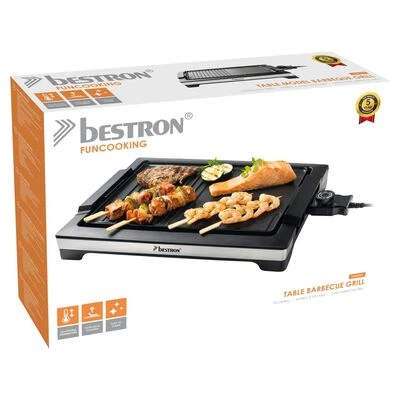 Bestron Tafelgrill ABBQ2000S 2000 W Roestvrij Staal 16 Bestron Tafelgrill ABBQ2000S 2000 W Roestvrij Staal - Afbeelding 14