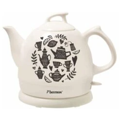 Bestron Waterkoker Keramisch DTP800TP 0,8 L Wit