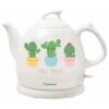 Bestron Waterkoker Keramisch DTP800CA Cactus 0,8 L Wit -Bestron image 1 425265