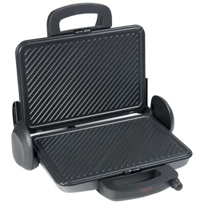 Bestron Contactgrill Viva Italia ACG380 1800 W 31x22 Cm Grijs 3 Bestron Contactgrill Viva Italia ACG380 1800 W 31x22 Cm Grijs