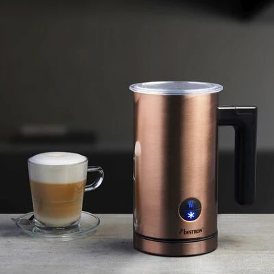 Bestron Melkopschuimer AMK1000CO 550 W Koperkleurig 4 Bestron Melkopschuimer AMK1000CO 550 W Koperkleurig - Afbeelding 2