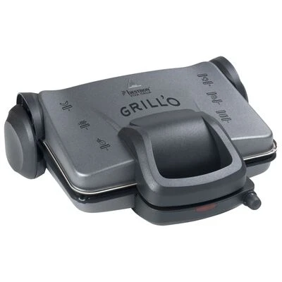 Bestron Contactgrill Viva Italia ACG380 1800 W 31x22 Cm Grijs 4 Bestron Contactgrill Viva Italia ACG380 1800 W 31x22 Cm Grijs - Afbeelding 2