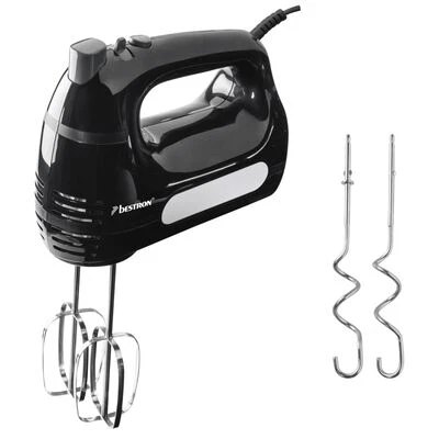 Bestron Handmixer Kitchen Heroes AHM300Z 300 W Zwart 3 Bestron Handmixer Kitchen Heroes AHM300Z 300 W Zwart