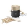 Bestron Rijstkoker Met Bamboe Stoom- En Sushiset ARC100BBS 1 L Zwart -Bestron image 2 443329