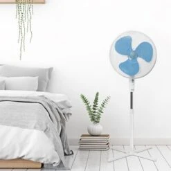 Bestron Stand Ventilator 45 Cm 45 W Wit ASV45W -Bestron image 3 410022