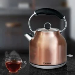 Bestron Waterkoker AWK2200CO Snoerloos 1,7 L 2200 W Koperkleurig -Bestron image 3 440267