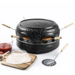 Bestron Pizzamaker Voor 6 Personen APD600Z 910 W Zwart -Bestron image 3 441202