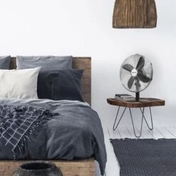 Bestron Tafelventilator DFT35Z Retro 35 W 35 Cm Zwart -Bestron image 4 403976