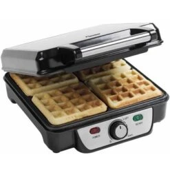 Bestron Wafelijzer 1100 W Zwart En Zilver Roestvrij Staal ASW281 -Bestron image 4 420274