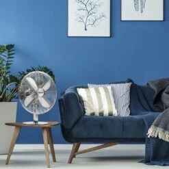 Bestron Tafelventilator DFT35CH Retro 35 Cm Chroom -Bestron image 4 423590