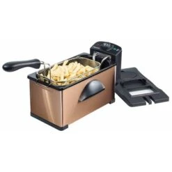 Bestron Friteuse Met Koude Zone AF370CO 2000 W 3,5 L Koperkleurig 18 Bestron Friteuse Met Koude Zone AF370CO 2000 W 3,5 L Koperkleurig -Bestron image 4 425245