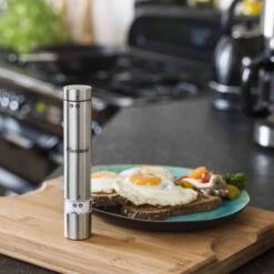 Bestron Peper- En Zoutmolen APS100CH 18,2 Cm RVS Zilverkleurig -Bestron image 4 425252