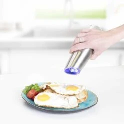 Bestron Peper- En Zoutmolen APS300CH 20,2 Cm RVS Zilverkleurig -Bestron image 4 425254