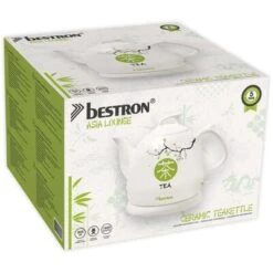 Bestron Waterkoker Asia Lounge DTP800A 0,8 L Keramiek Wit -Bestron image 4 427995