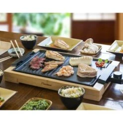 Bestron Bamboegrill AG2000BB 2000 W 47x26 Cm -Bestron image 4 433663