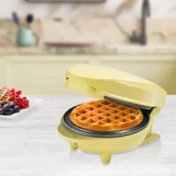 Bestron Miniwafelijzer AMW500V 550 W Geel -Bestron image 4 440245