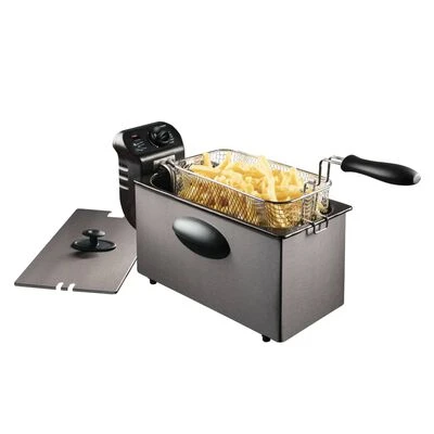 Bestron Friteuse Met Koude Zone AF357A 2000 W 3,5 L Antracietkleurig 7 Bestron Friteuse Met Koude Zone AF357A 2000 W 3,5 L Antracietkleurig - Afbeelding 5